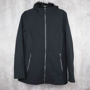 Marmot Jacket Womens Size Medium‎ Black Waterproof Faux Fur Hood Lining C85550